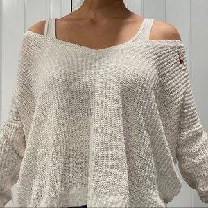 Hollister off the shoulder sweater